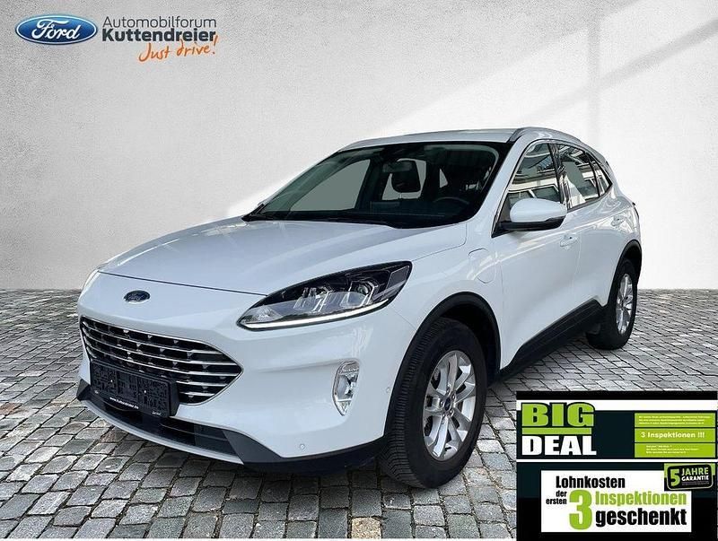 Frostweiß Gebraucht 2022 Ford Kuga Titanium SUV | 22.580 € (Superpreis) - Bild 1/3
