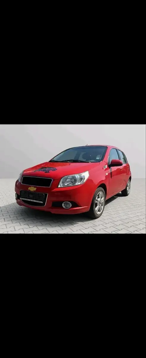 Gebraucht Chevrolet Aveo 84 PS (61 kW) 2010 Rot Kleinwagen
