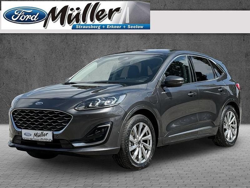 Grau Gebraucht 2021 Ford Kuga Vignale SUV | 24.900 € (Teuer) - Bild 1/4