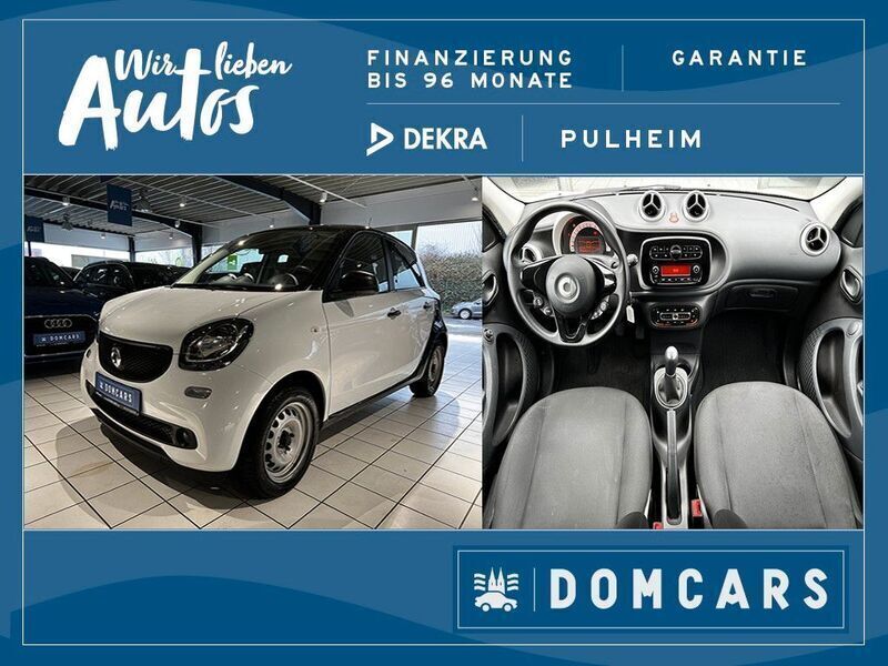 Weiß Gebraucht 2019 Smart ForFour Basis Limousine | 9.999 € (Fairer Preis) - Bild 1/4