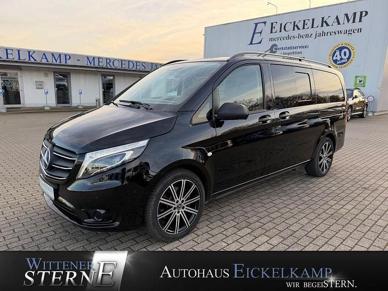 Schwarz Gebraucht 2021 Mercedes Vito Edition Kombi | 46.990 € - Bild 1/3