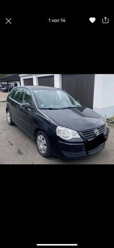Schwarz Gebraucht 2006 VW Polo Comfortline Kleinwagen | 1.000 € (Superpreis) - Bild 1/4