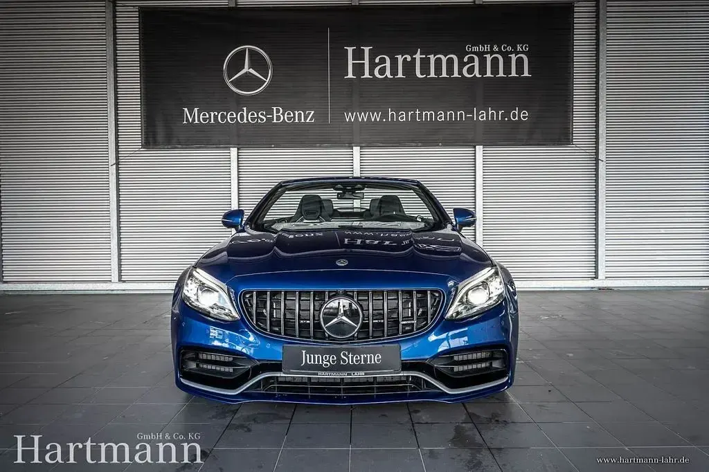 Gebraucht Mercedes C63S AMG AMG 510 PS (375 kW) 2021 Spektralblau Cabrio