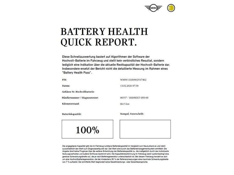 Gebraucht Mini Cooper SE Classic 135 kW (184 PS) 2024 Gruen Kleinwagen