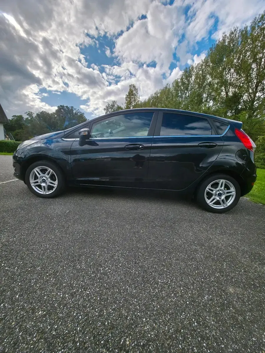 Gebraucht Ford Fiesta Titanium 125 PS (91 kW) 2015 Schwarz Kleinwagen