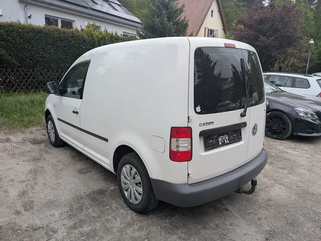 Gebraucht VW Caddy 102 PS (75 kW) 2009 Weiß Van / Kleinbus