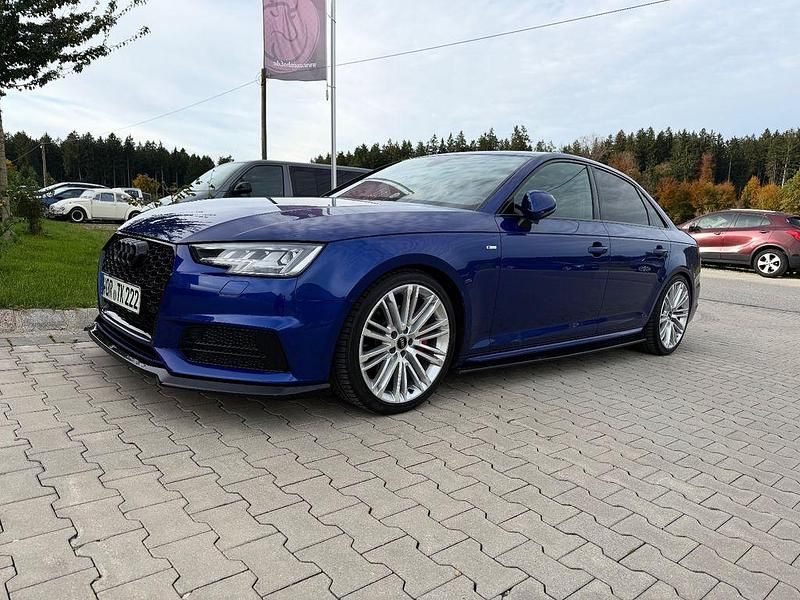 Blau Gebraucht 2016 Audi A4 S-Line Limousine | 16.000 € (Fairer Preis) - Bild 1/4