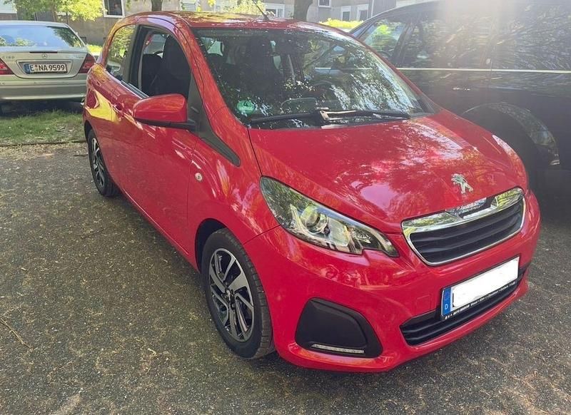 Gebraucht Peugeot 108 69 PS (50 kW) 2014 Rot Kleinwagen