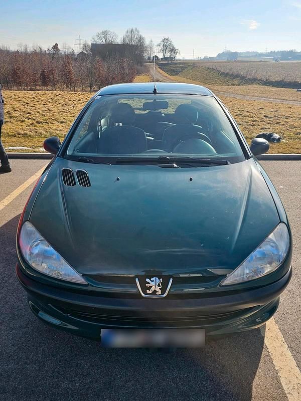 Gebraucht Peugeot 206 69 PS (50 kW) 2001 Grün Kleinwagen