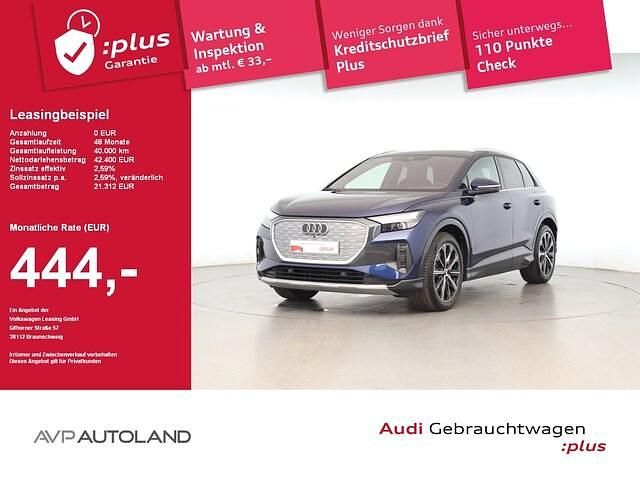 Navarrablau metallic Gebraucht 2024 Audi Q4 e-tron Advanced SUV | 42.300 € (Fairer Preis) - Bild 1/2