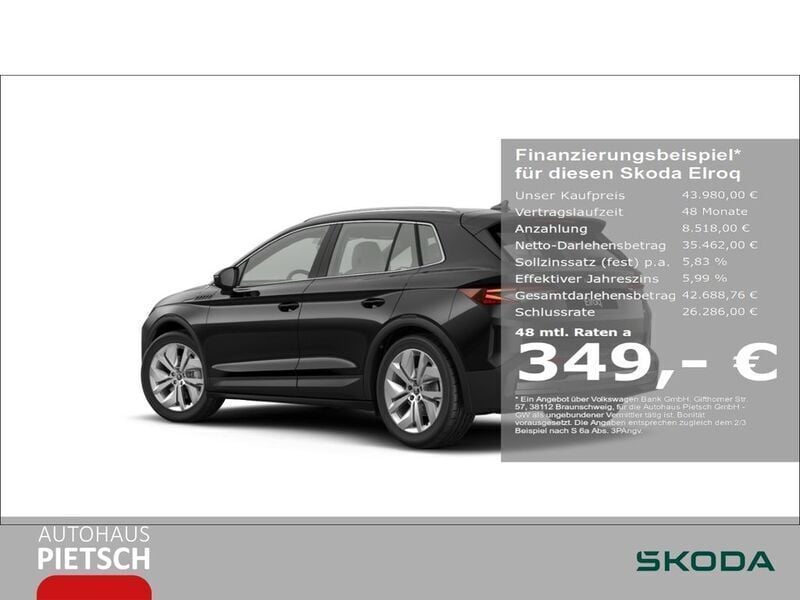 Schwarz Gebraucht 2025 Skoda Elroq SUV | 43.980 € (Fairer Preis) - Bild 1/4