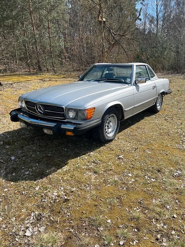 Gebraucht Mercedes SL450 1980 Silber Cabrio