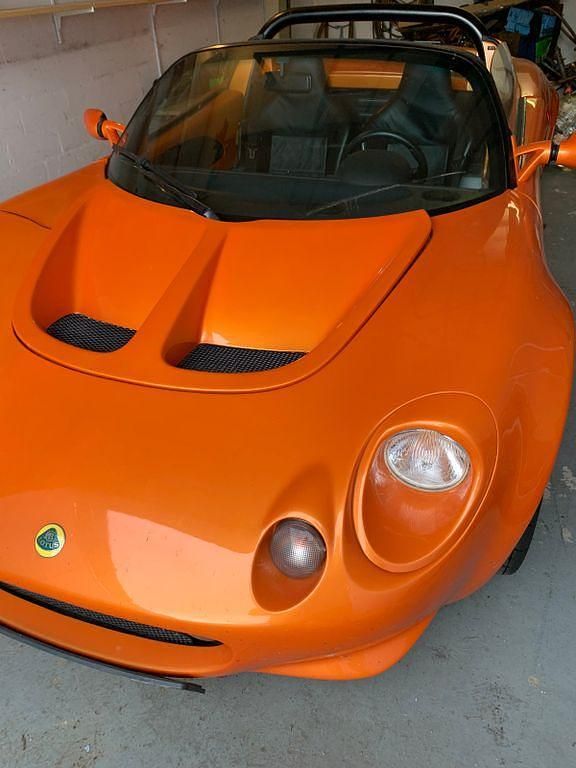 Gebraucht Lotus Elise 122 PS (89 kW) 1998 Orange Cabrio