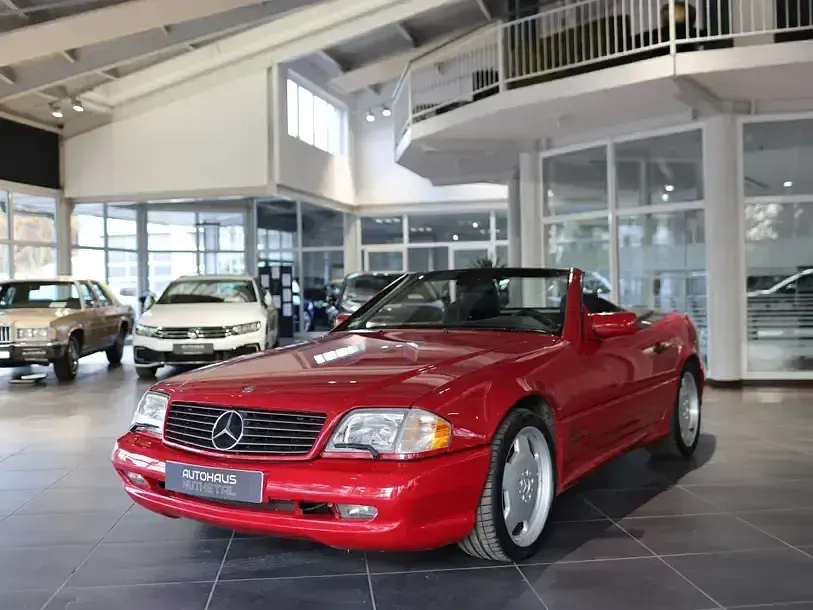 Gebraucht Mercedes SL320 AMG 231 PS (169 kW) 1996 Rot Cabrio