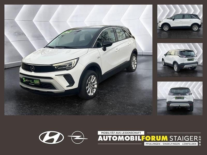 Jade weiss/arktis weiss Gebraucht 2022 Opel Crossland Elegance SUV | 15.890 € (Fairer Preis) - Bild 1/4