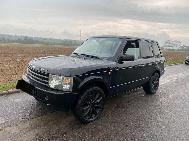 Schwarz Gebraucht 2004 Land Rover Range Rover Vogue SUV | 5.950 € (Superpreis) - Bild 1/4