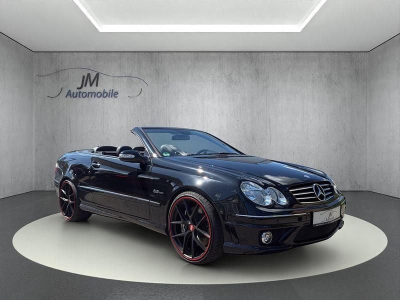 Schwarz Gebraucht 2007 Mercedes CLK63 AMG AMG Cabrio | 29.990 € - Bild 1/4