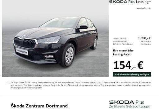 Gebraucht Skoda Fabia Selection 95 PS (69 kW) 2025 Schwarz Limousine
