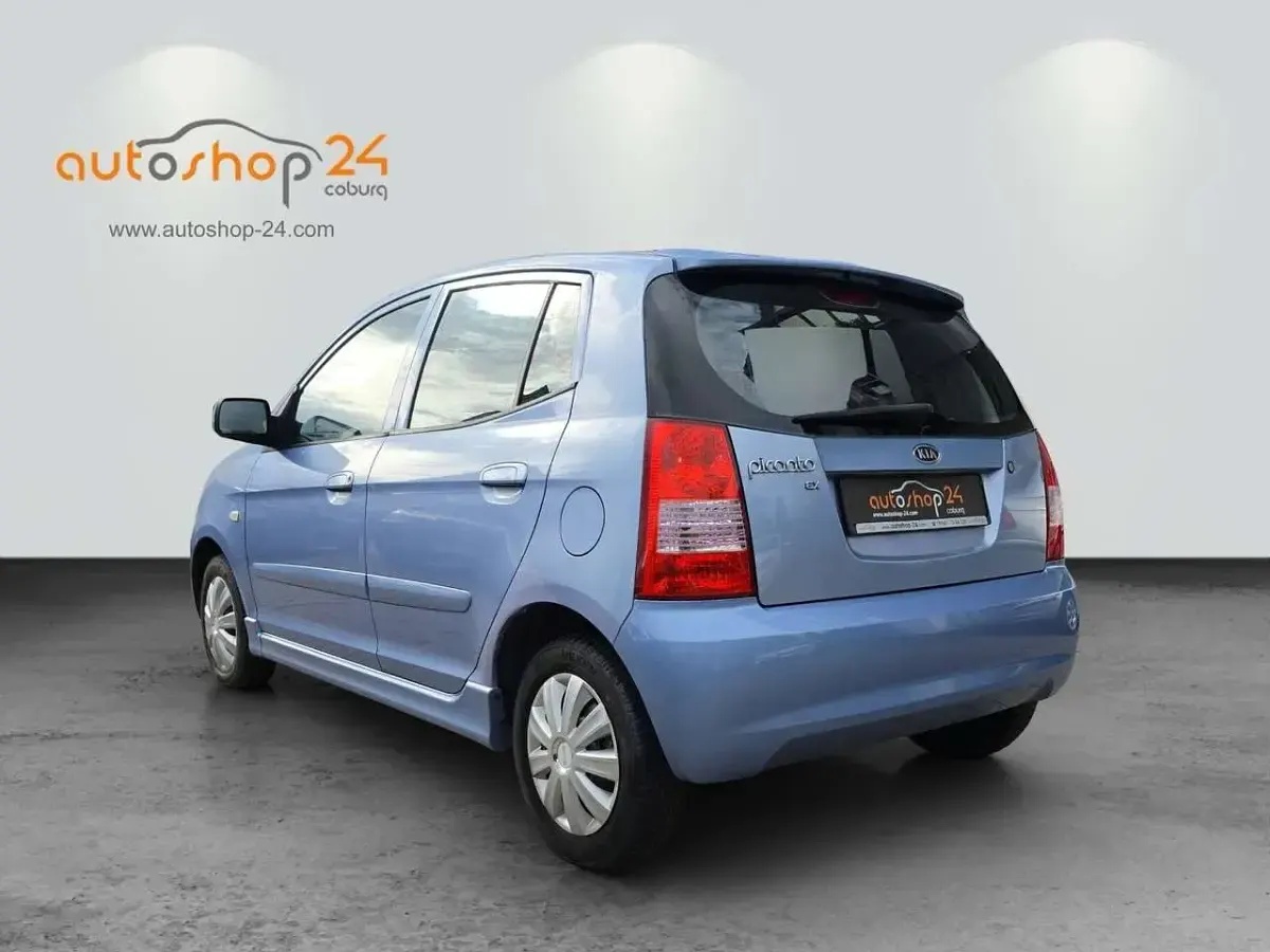 Gebraucht Kia Picanto EX 65 PS (47 kW) 2007 Diamantblau met. Kleinwagen
