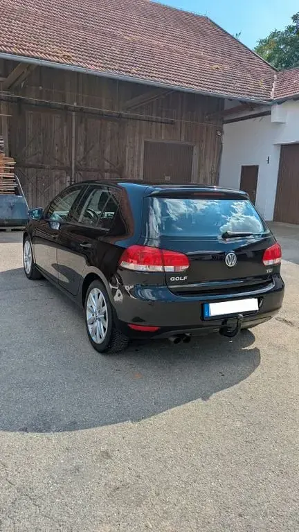 Gebraucht VW Golf VI Comfortline 122 PS (89 kW) 2009 Schwarz Kleinwagen