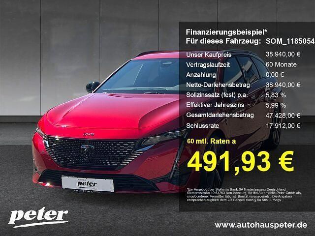 Met. elixir rot Neu 2025 Peugeot 308 GT Kombi | 38.940 € - Bild 1/4