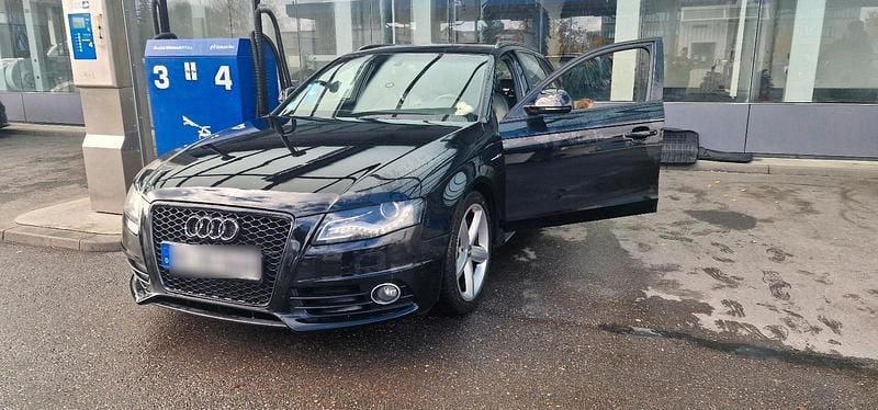 Schwarz Gebraucht 2009 Audi A4 S-Line Limousine | 5.400 € (Fairer Preis) - Bild 1/4