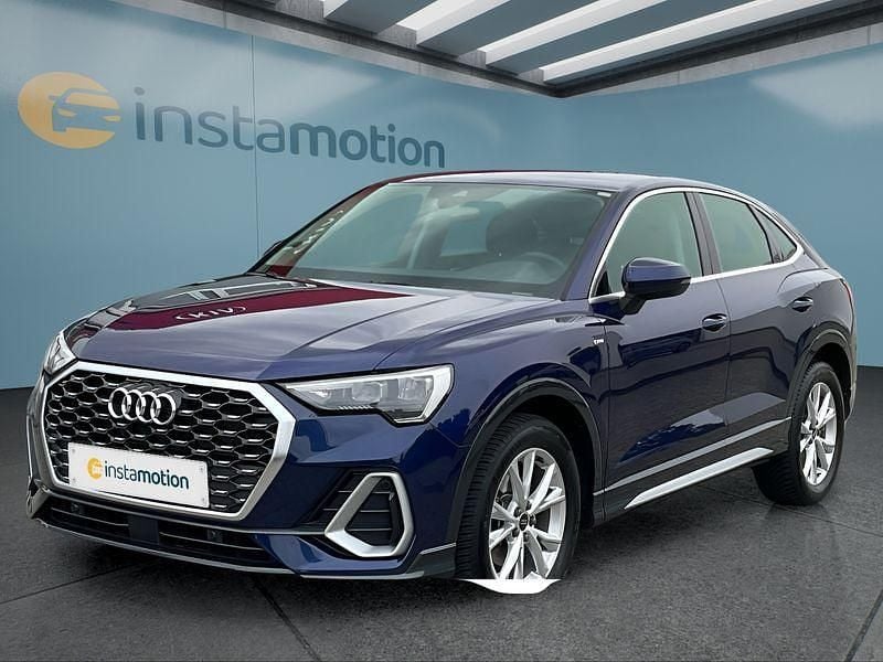Blau Gebraucht 2023 Audi Q3 Sportback SUV | 35.399 € (Fairer Preis) - Bild 1/4