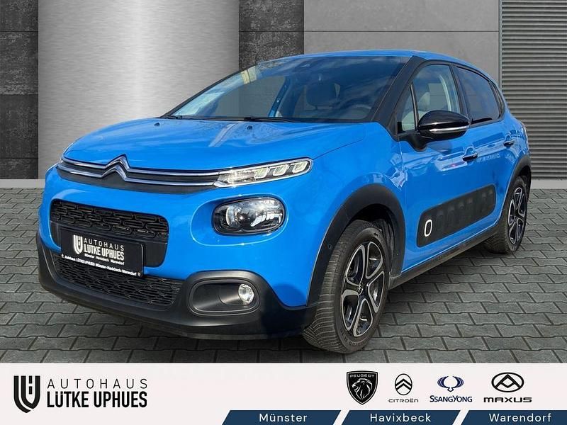 Blau Gebraucht 2020 Citroën C3 PureTech Kleinwagen | 12.350 € (Fairer Preis) - Bild 1/4