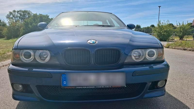 Blau Gebraucht 1997 BMW 523 Limousine | 2.700 € (Guter Preis) - Bild 1/4