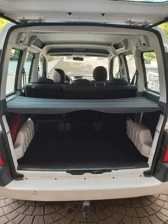 Gebraucht Peugeot Partner 90 PS (66 kW) 2008 Weiß Van / Kleinbus