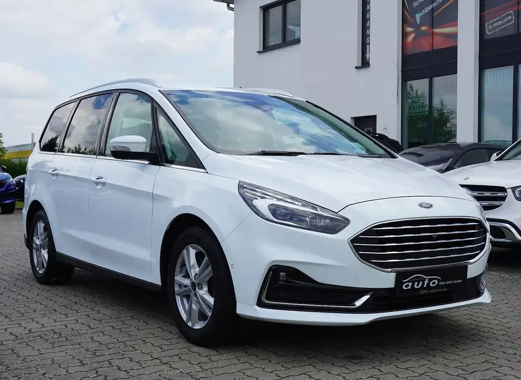 Gebraucht Ford Galaxy Titanium 150 PS (110 kW) 2022 Weiß Van / Kleinbus
