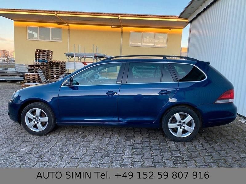 Gebraucht VW Golf VI Style 86 PS (63 kW) 2011 Blau Kleinwagen
