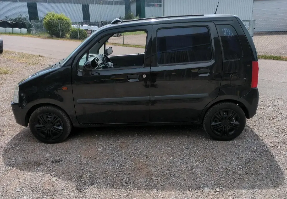 Gebraucht Opel Agila 75 PS (55 kW) 2002 Schwarz Van / Kleinbus