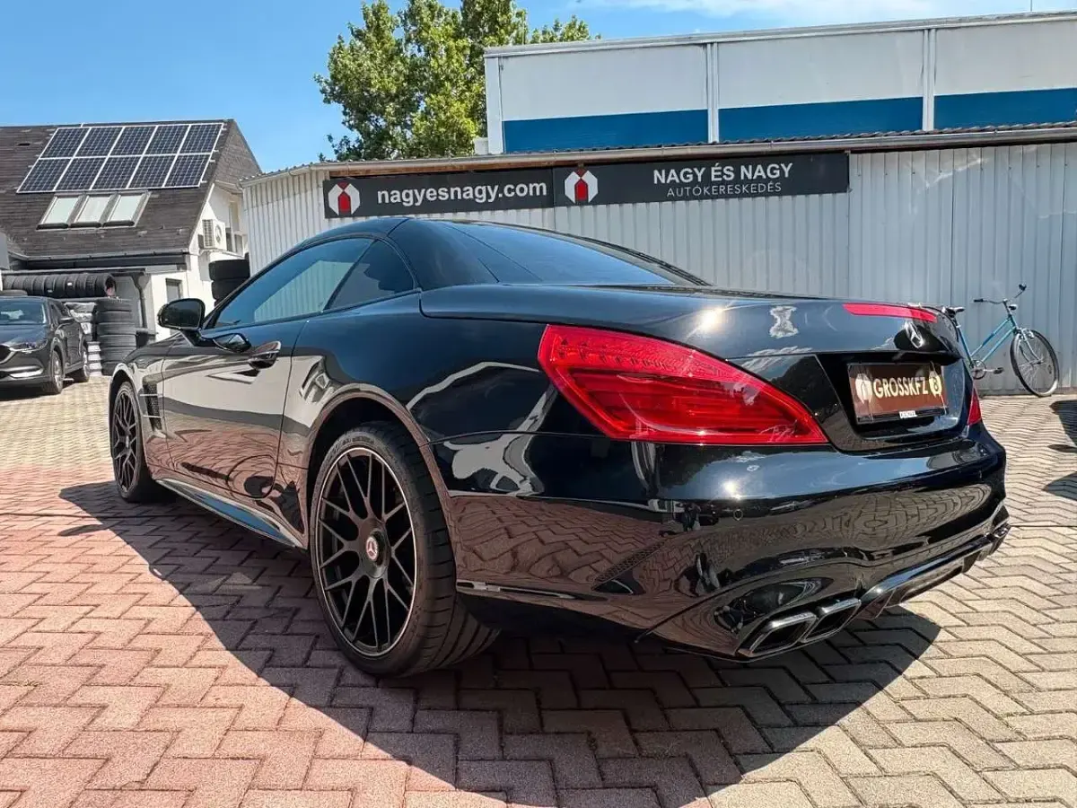 Gebraucht Mercedes SL500 AMG 455 PS (334 kW) 2016 Schwarz Cabrio