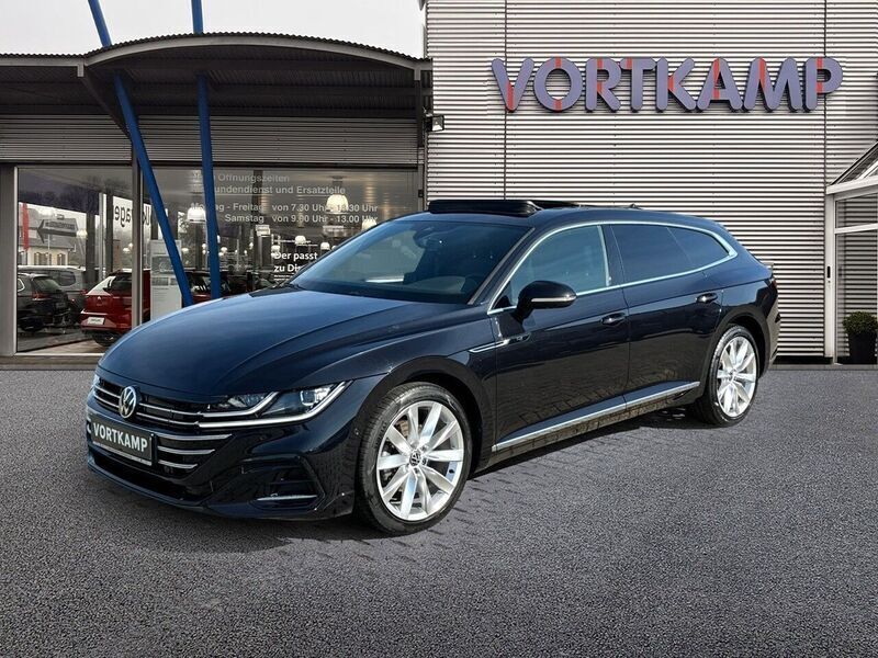 Deep black perleffekt (metallic) Gebraucht 2021 VW Arteon R-line Kombi | 28.890 € (Etwas zu teuer) - Bild 1/4