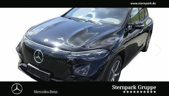 Lack obsidianschwarz Gebraucht 2024 Mercedes EQS450+ AMG SUV | 89.980 € (Fairer Preis) - Bild 1/4