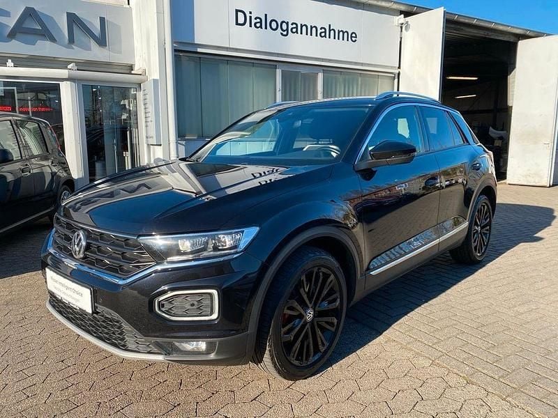 Schwarz Gebraucht 2018 VW T-Roc Sportline SUV | 18.900 € (Guter Preis) - Bild 1/4
