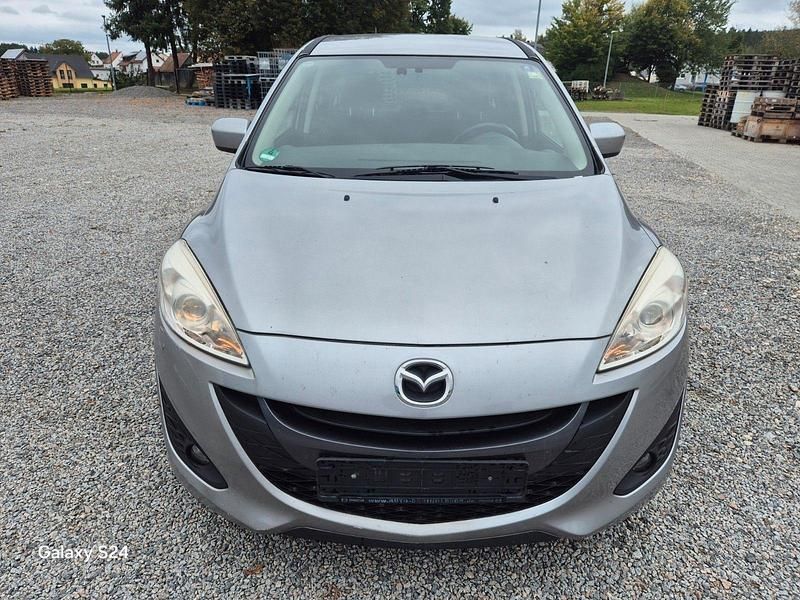 Gebraucht Mazda 5 Edition 116 PS (85 kW) 2012 Silber Van / Kleinbus
