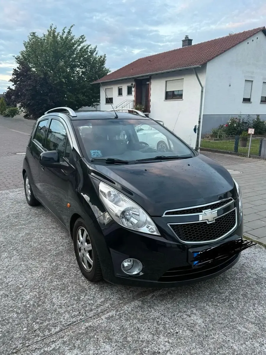 Gebraucht Chevrolet Spark LS 82 PS (60 kW) 2011 Schwarz Kleinwagen