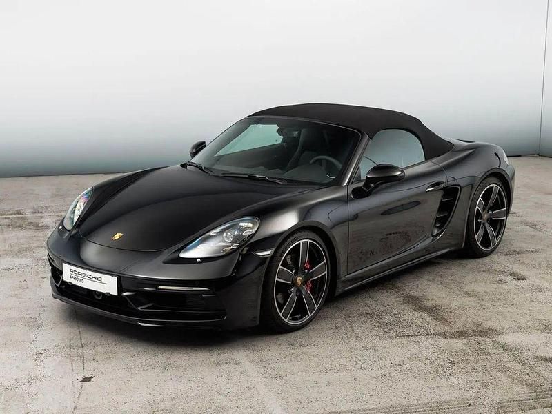 Neu Porsche 718 Boxster S Sport 349 PS (256 kW) 2025 Schwarz Cabrio