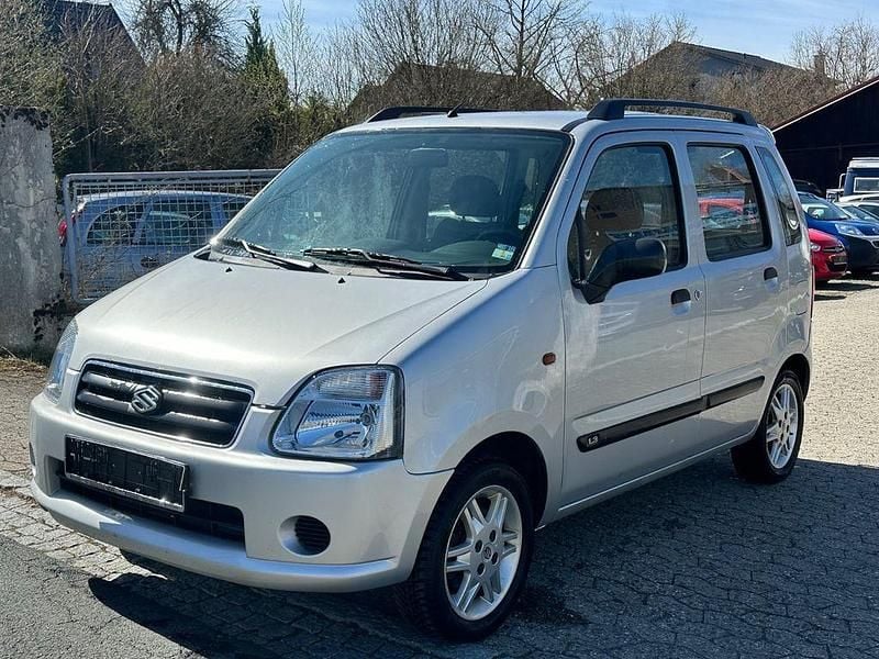 Gebraucht Suzuki Wagon R+ 94 PS (69 kW) 2004 Silber Van / Kleinbus
