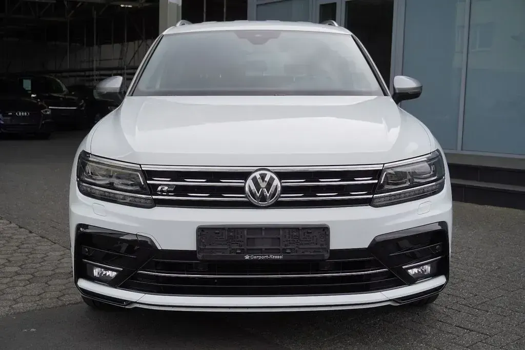 Gebraucht VW Tiguan Allspace R-line 150 PS (110 kW) 2019 Weiß SUV
