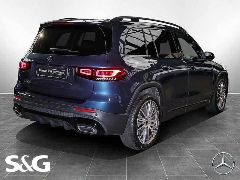 Gebraucht Mercedes GLB220 AMG 190 PS (139 kW) 2023 Denimblau metallic SUV