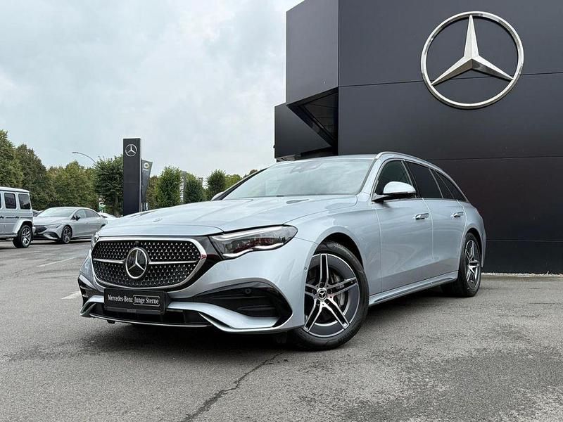 Silber Gebraucht 2024 Mercedes E220 AMG Kombi | 58.835 € (Teuer) - Bild 1/3