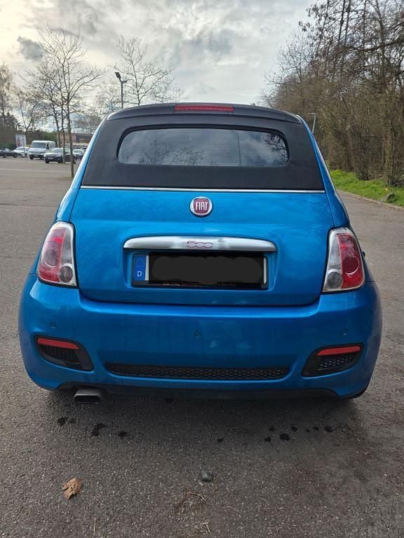 Gebraucht Fiat 500 105 PS (77 kW) 2015 Blau Cabrio