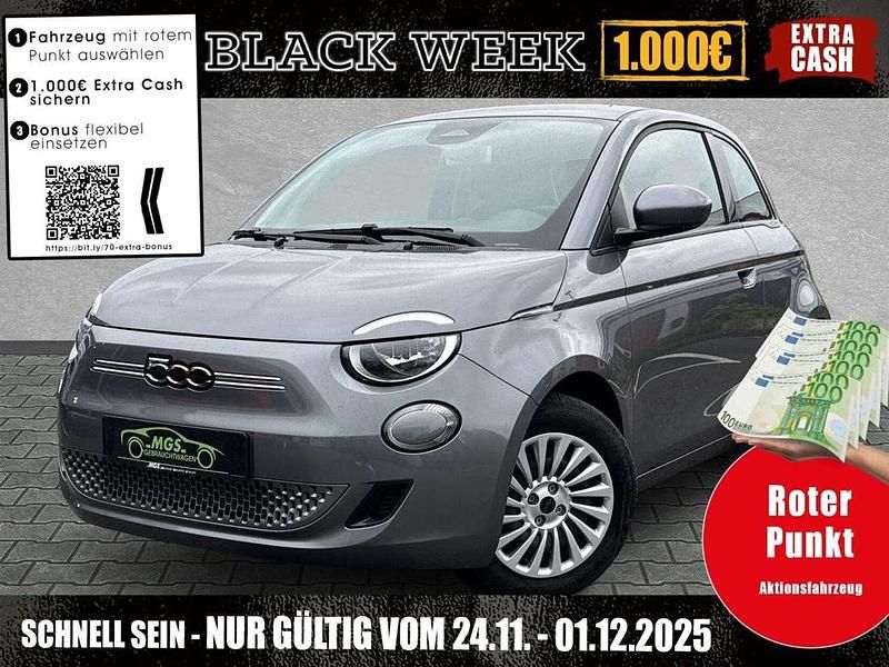 Mineral grau (met.lack.) Gebraucht 2022 Fiat 500e Action Kleinwagen | 12.990 € (Guter Preis) - Bild 1/4