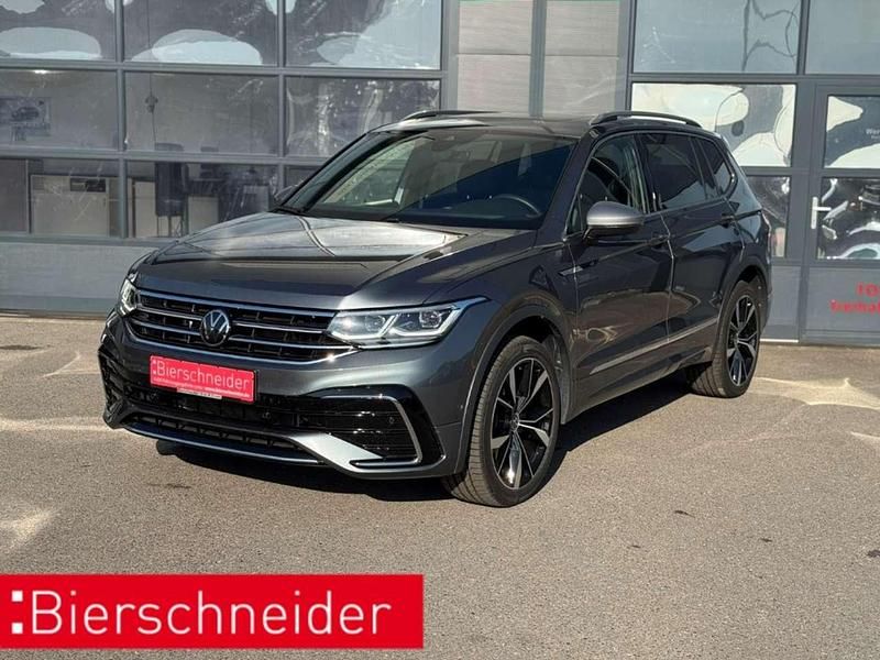 Grau Gebraucht 2024 VW Tiguan Allspace R-line SUV | 47.250 € (Etwas zu teuer) - Bild 1/4