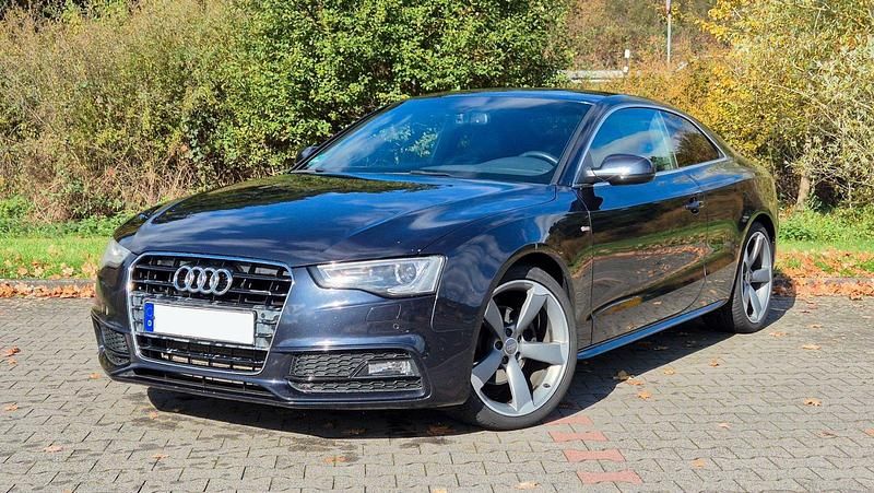 Blau Gebraucht 2014 Audi A5 S-Line Coupé | 12.400 € (Superpreis) - Bild 1/4
