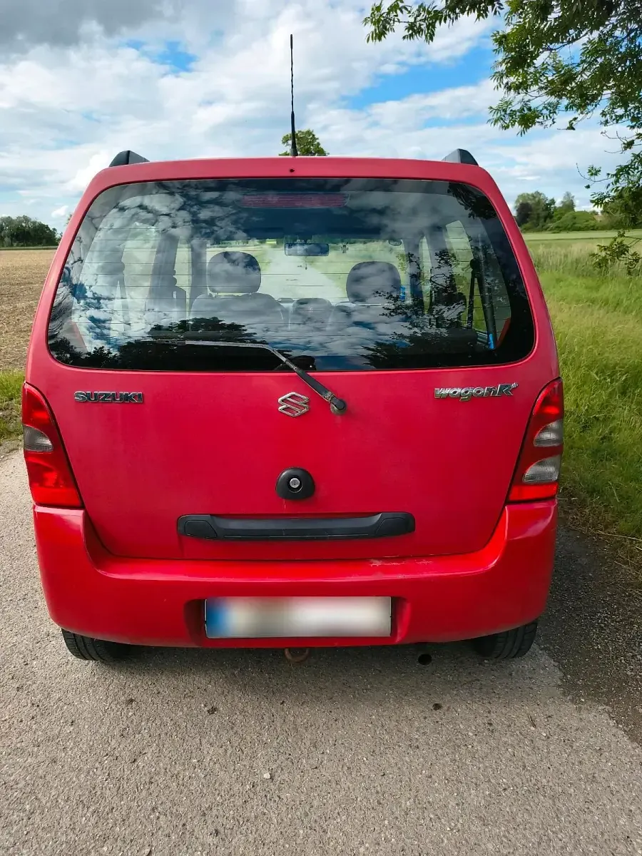 Gebraucht Suzuki Wagon R+ 76 PS (55 kW) 2002 Rot Van / Kleinbus