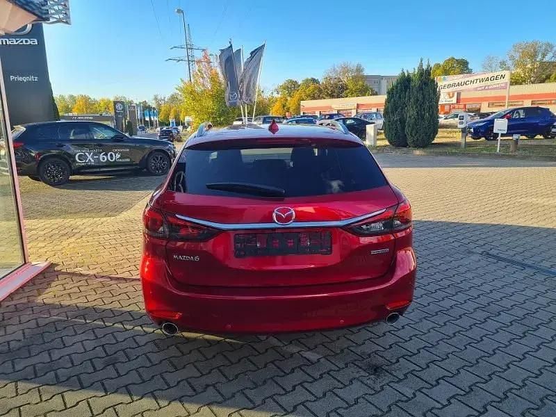 Gebraucht Mazda 6 Exclusive 165 PS (121 kW) 2022 Soul red crystal Kombi